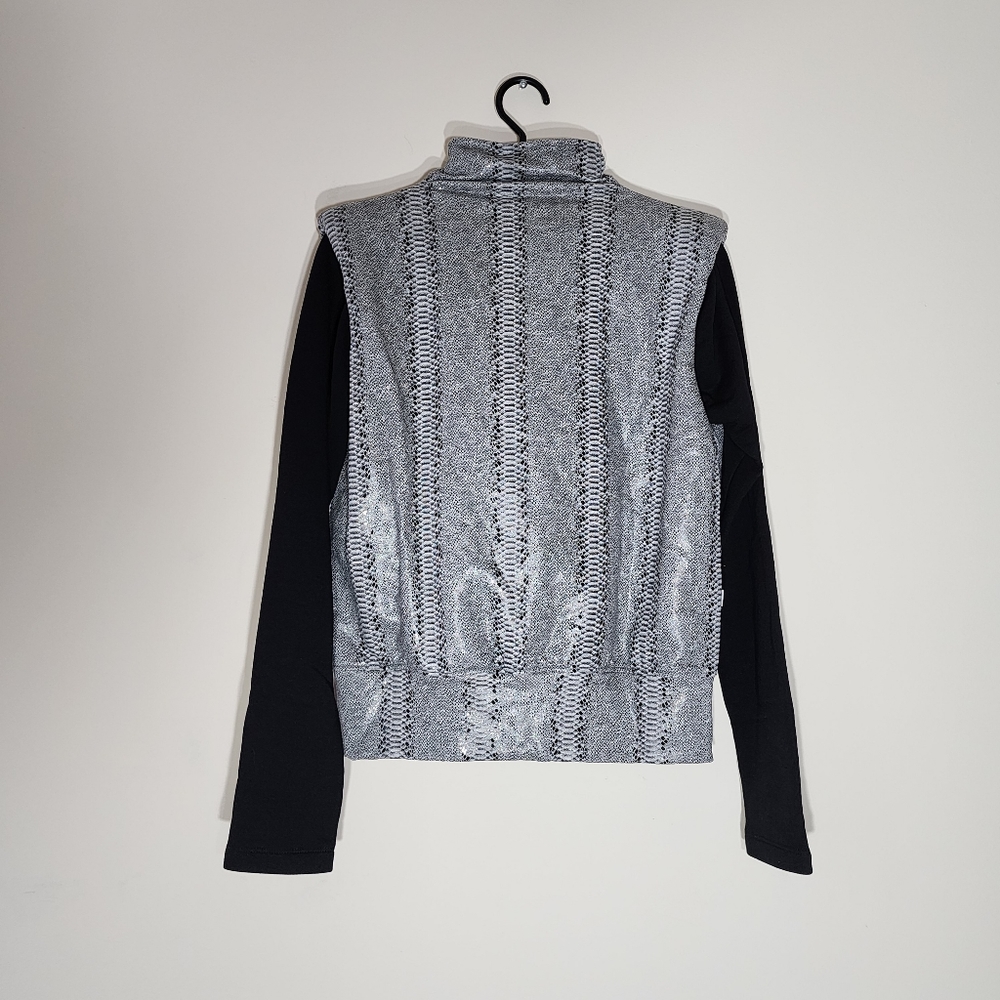 JIJIL long sleeves Sweatshirt snakeskin print with multipockets - Picture 4 of 11